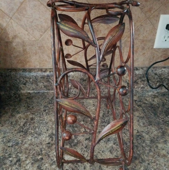 Iron Wine Rack - Picture 2 of 4